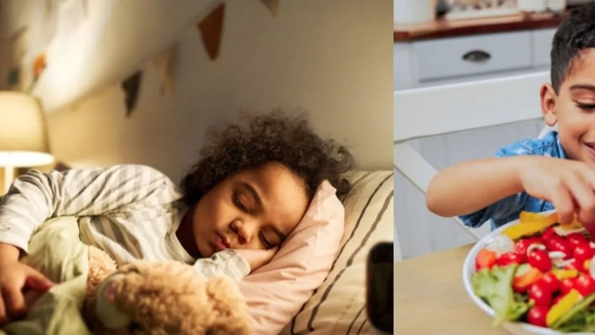 Alimentos que los niños deben consumir antes de las 6 de la tarde para dormir mejor en la noche, según una nutricionista