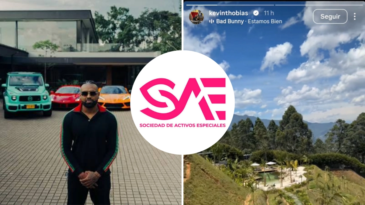 ¿Por qué el influencer Kevin Thobias sigue en su lujosa mansión de Las Palmas, en Medellín, luego de que le impusieran medida de extinción de dominio?