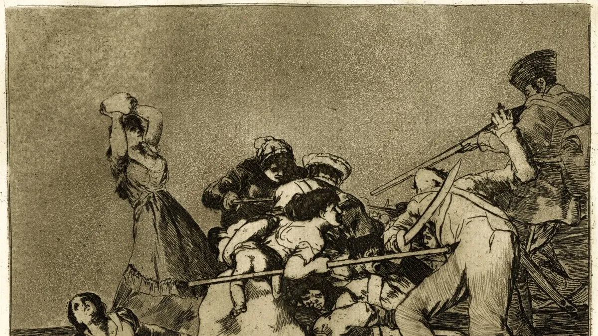 La normalización de la crueldad y la degradación de la vida, según el pintor español Francisco de Goya