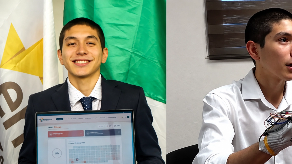 Estudiante mexicano crea guantes que traducen la lengua de señas a voz y texto en tiempo real: 'Me siento muy bien'