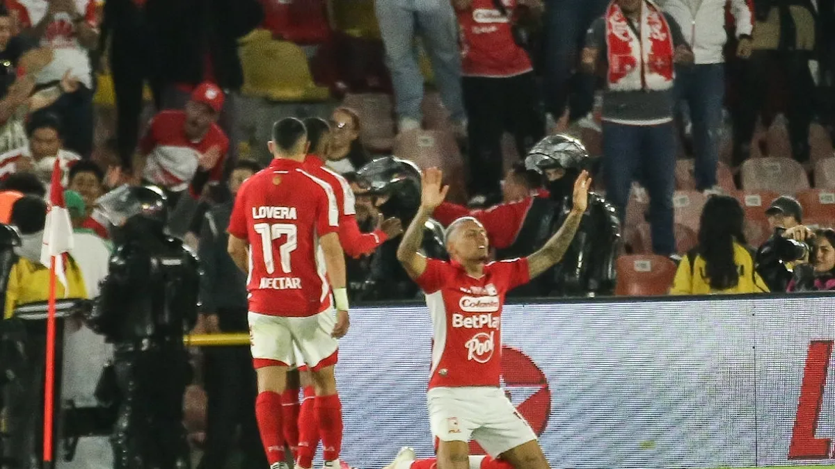 Franco Fagúndez sigue en momento dulce y fue la figura de Santa Fe en el clásico contra Millonarios: 'Esto es un sueño'
