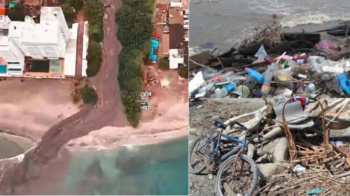 La avalancha de basura que baja por los ríos, una grave amenaza para el mar de Santa Marta: impacto, responsabilidades y plan para frenar esta crisis