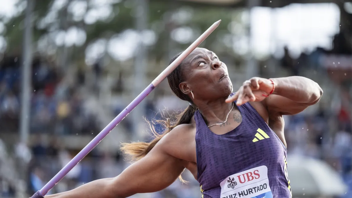 Flor Denis Ruiz sigue en excelente racha: terminó en el podio de la prueba de la jabalina del Ultimate Championships