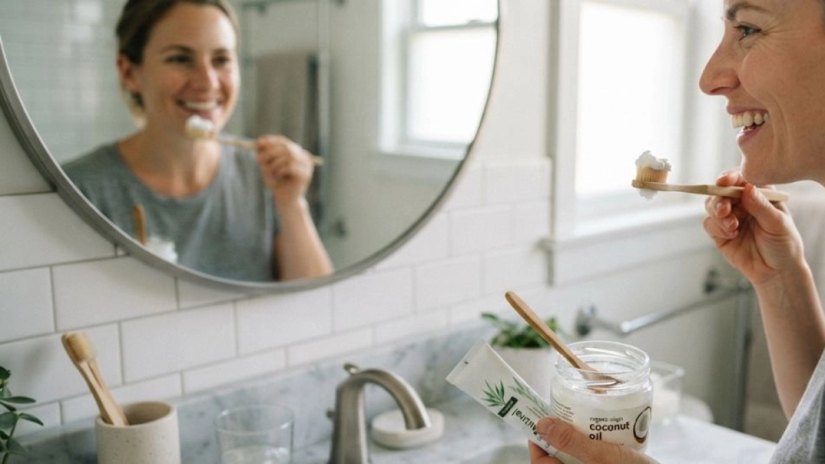 Aceite de coco en la crema dental: cómo usarlo para combatir el mal aliento y cuidar los dientes