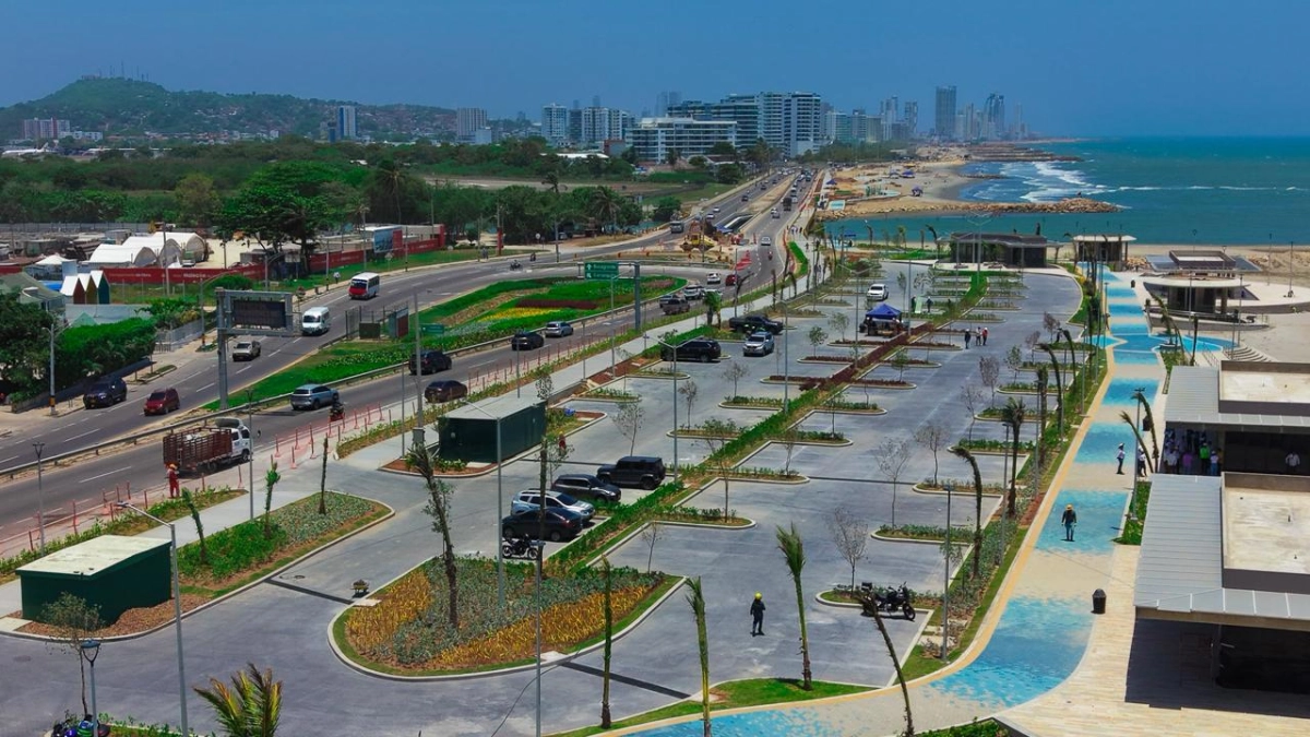 Empresa pública operará el Gran Malecón del Mar en Cartagena: conservación, logística, seguridad y lucro comercial del tramo en La Boquilla