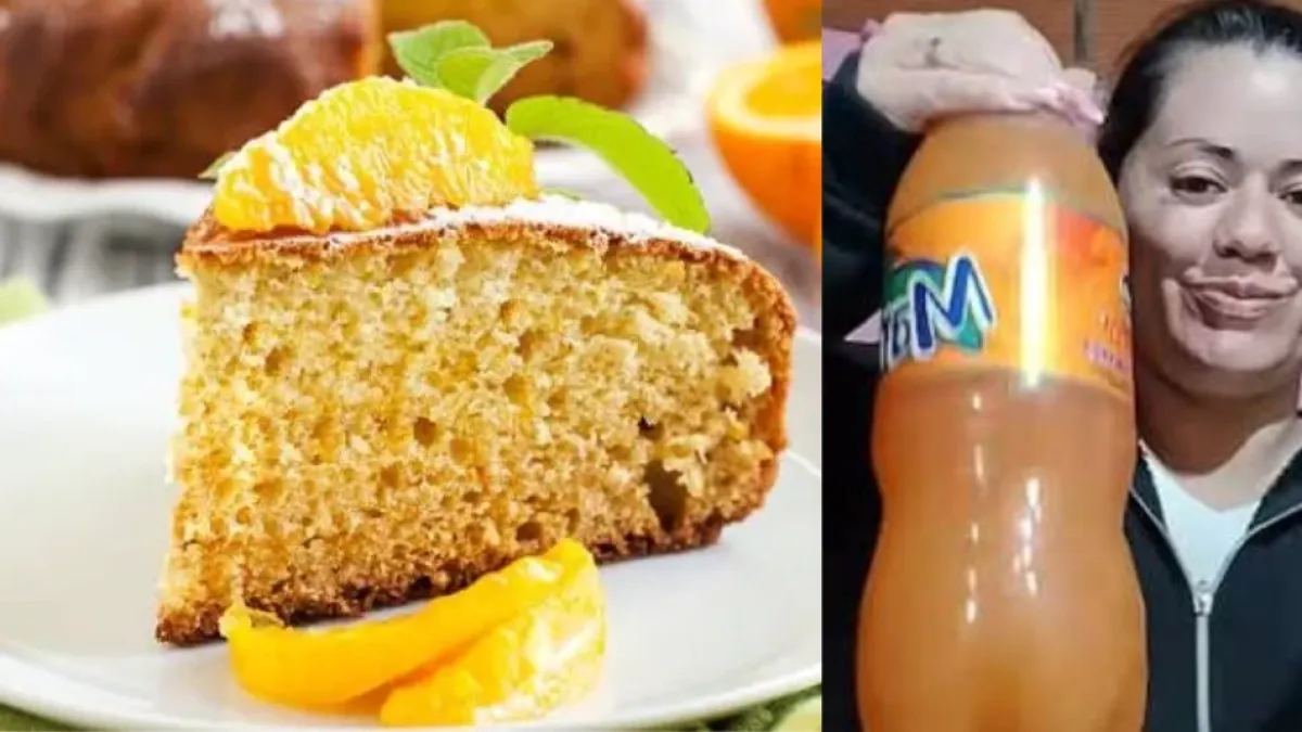 Hizo una torta casera con una gaseosa, mostró la receta y se volvió viral: 'Es riquísimo'