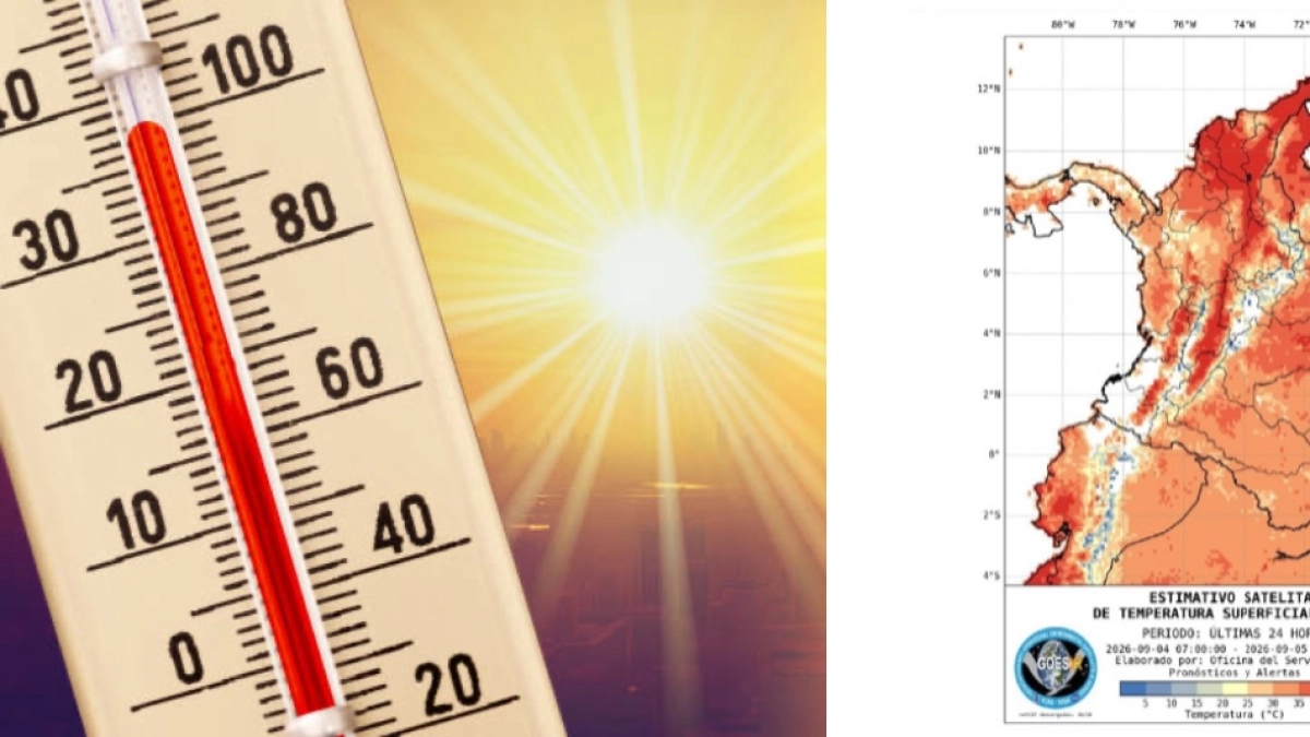 Ola de calor en Colombia: estos son los municipios que registraron las temperaturas más altas, según el último informe del Ideam