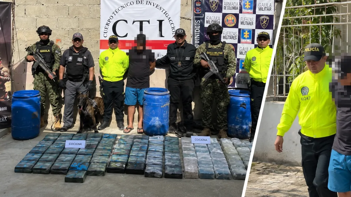 Golpe a Los Costeños en Galapa: capturan a presunto integrante y desmantelan centro de acopio con 91,3 kilos de cocaína y equipos de dosificación