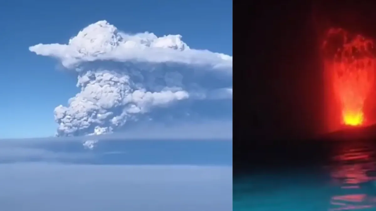 Impactantes videos de la erupción del volcán Anak Krakatoa en Indonesia: paralizó seis aeropuertos y afectó a más de 370 vuelos