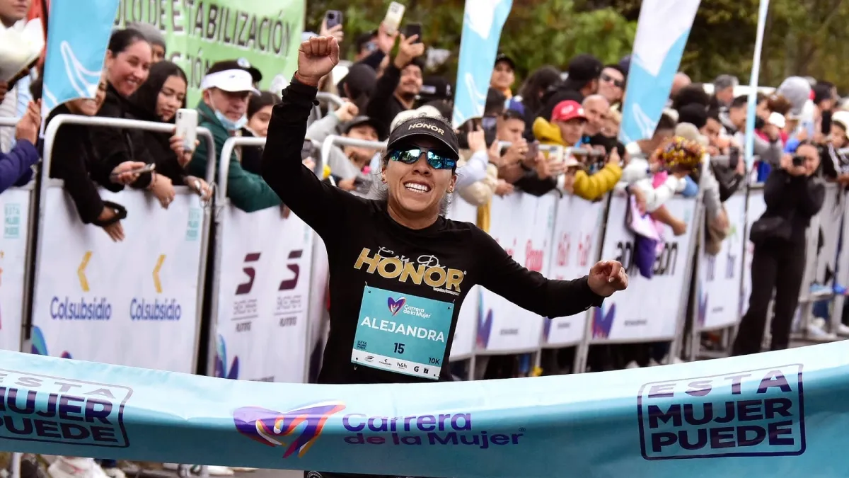Alejandra Sánchez se impuso en la Carrera de la Mujer