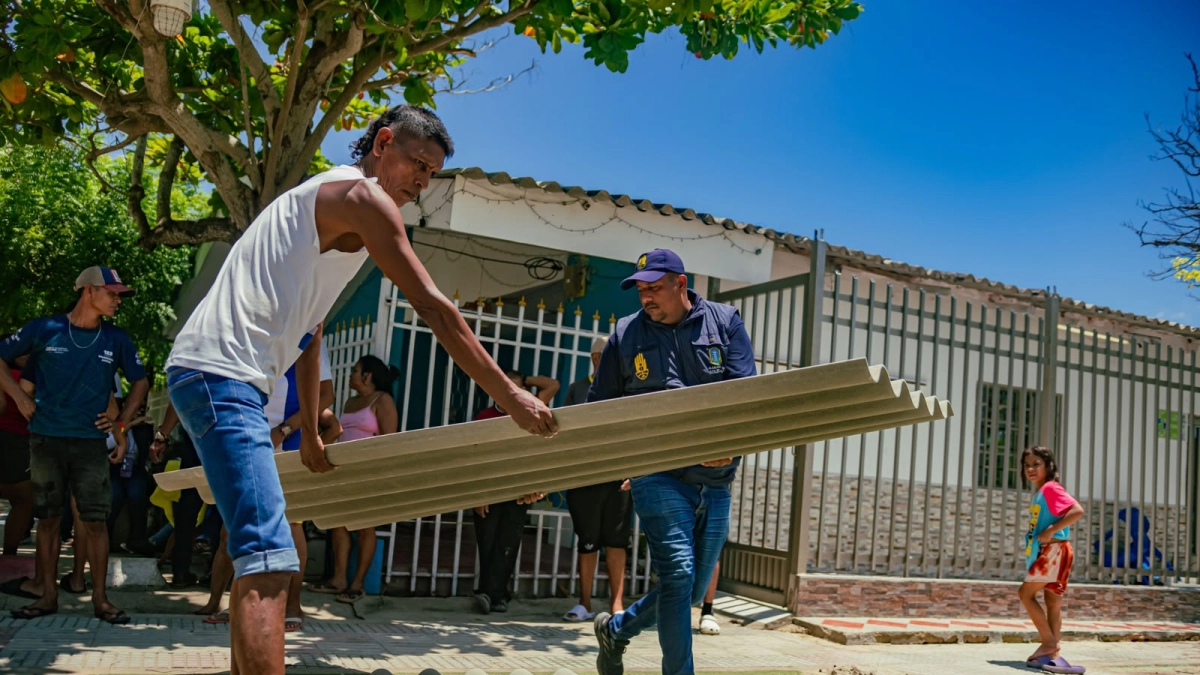 Alerta roja por calor extremo en Barranquilla se suma a la emergencia por lluvias y vientos que dejó familias afectadas en Soledad este fin de semana