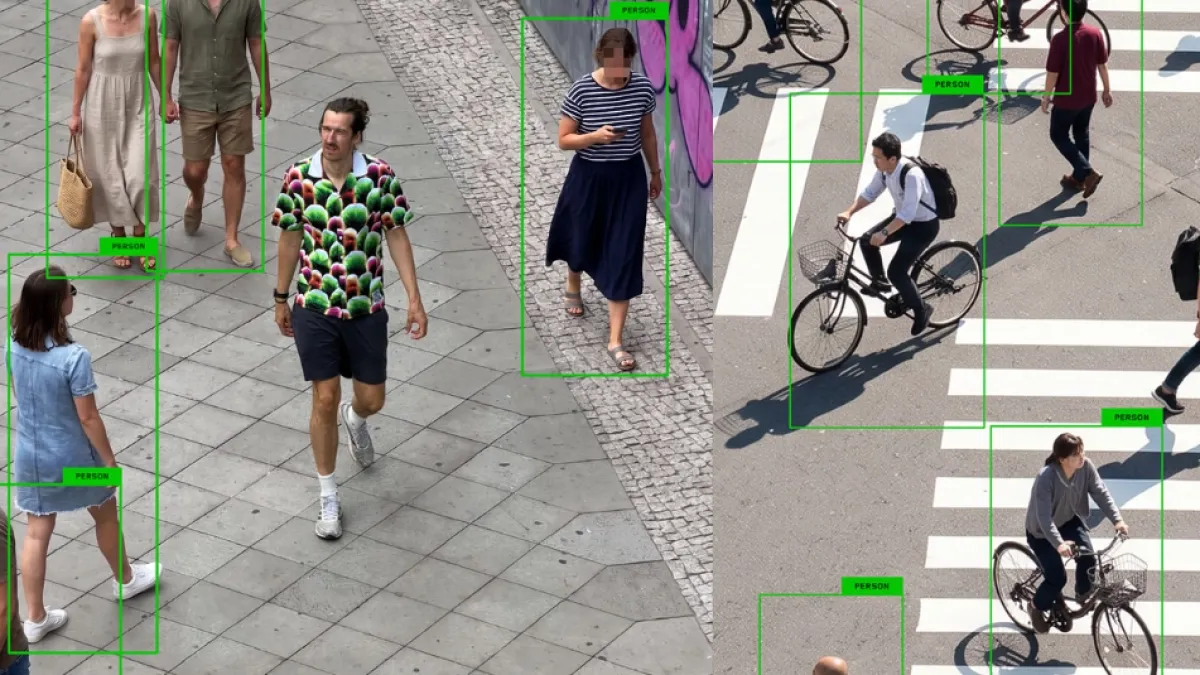 Una camisa contra la vigilancia con IA: el invento de un artista tras la instalación de cámaras en Berlín