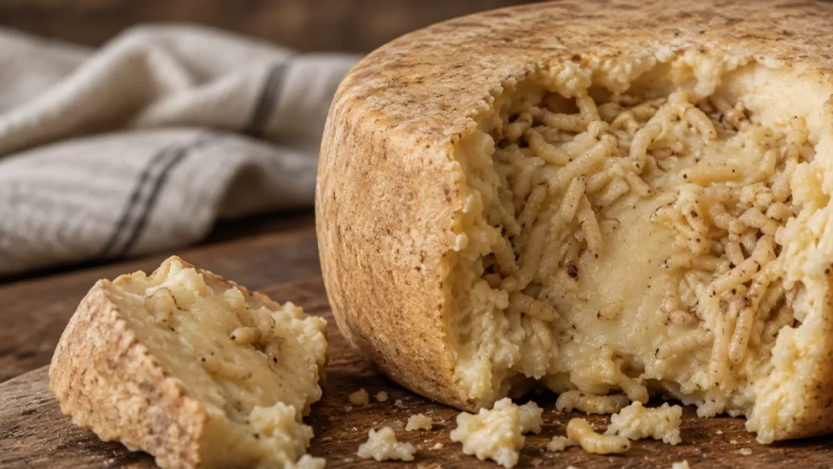 Es uno de los quesos más costosos, pero su venta está prohibida: así es el casu marzu, considerado el más peligroso del planeta