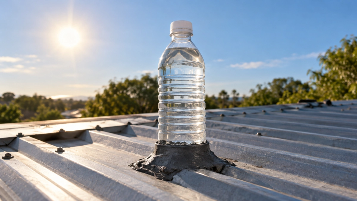 Poner una botella de plástico con agua en el techo de la casa: el truco que ayuda a ahorrar electricidad y para qué sirve