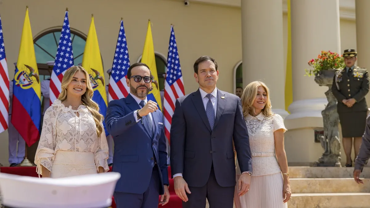 Santander reaccionó a la visita de Marco Rubio a Colombia: esto fue lo que dijo el gobernador tras su llegada a Barranquilla