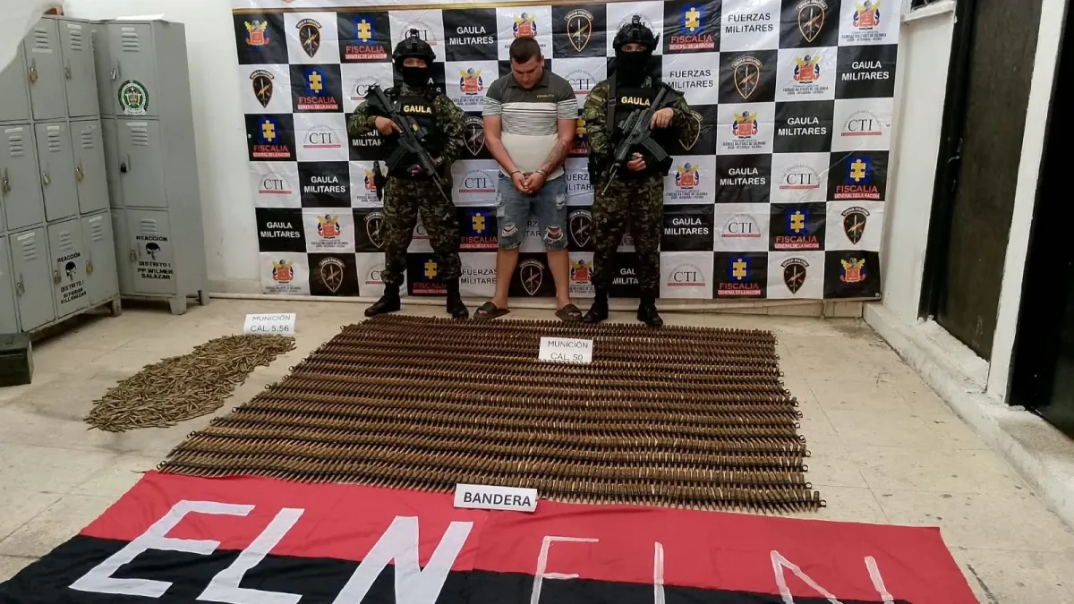 Así fue el seguimiento al vehículo que cayó con cargamento de 4.140 cartuchos que iba para el Eln: operación se dio en el sur del Cesar