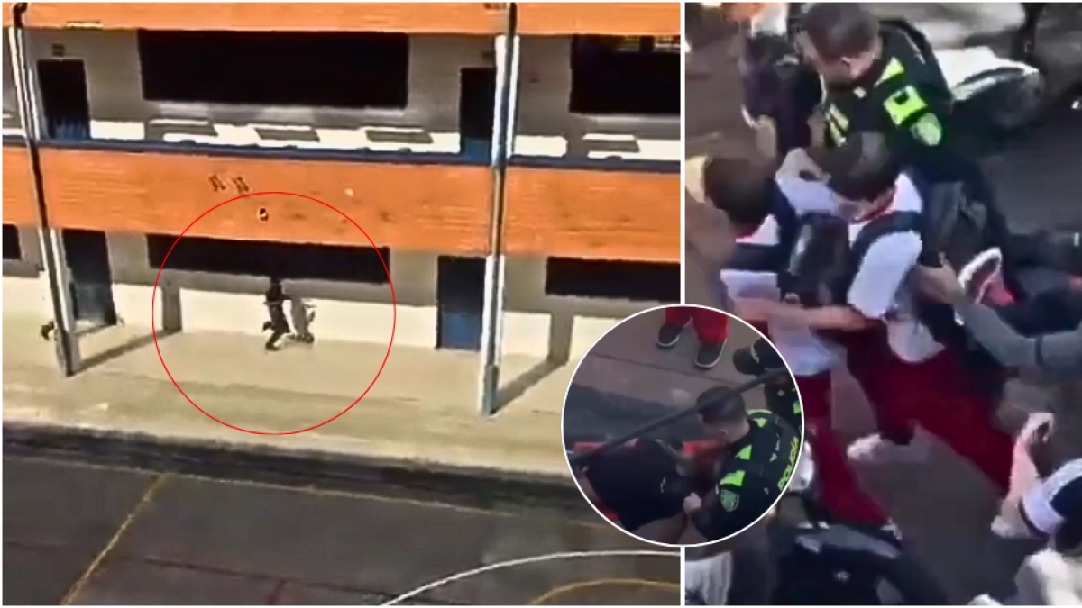 ¿Qué se sabe del estado de salud del joven de 17 años que se autolesionó tras disparar con un arma de compresión en un colegio de Medellín?