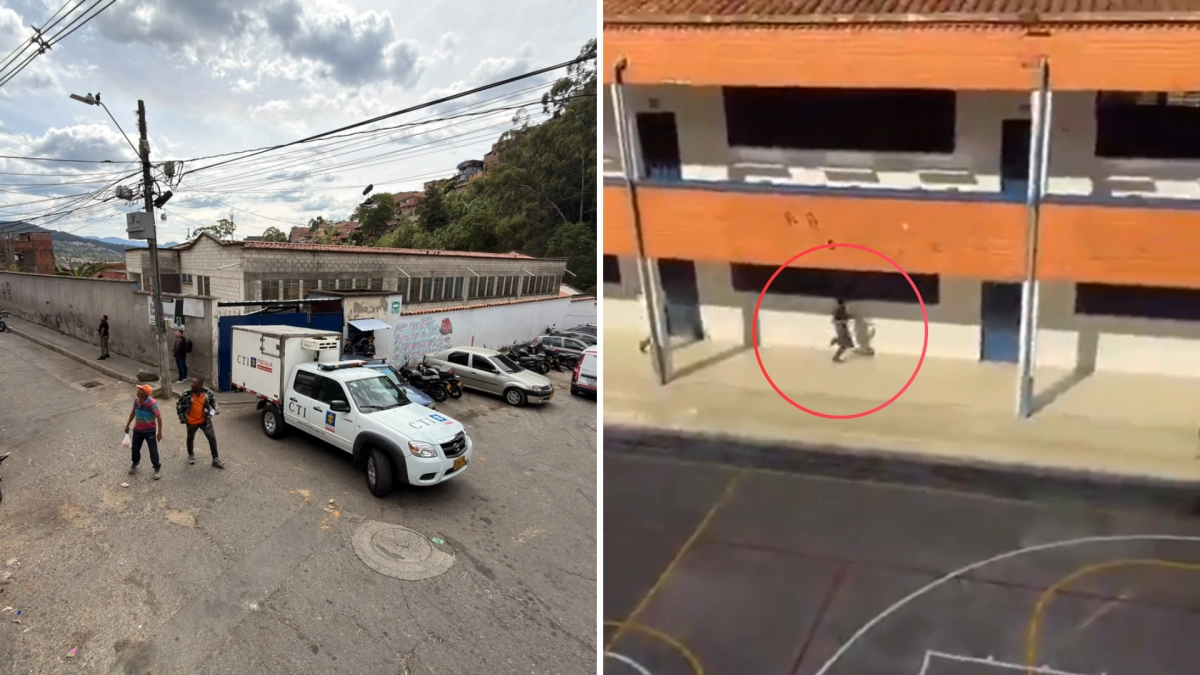 ‘Mamá, venga que nos van a matar’: El testimonio de la madre de uno de los estudiantes del colegio de Medellín donde un joven de 17 años hizo disparos