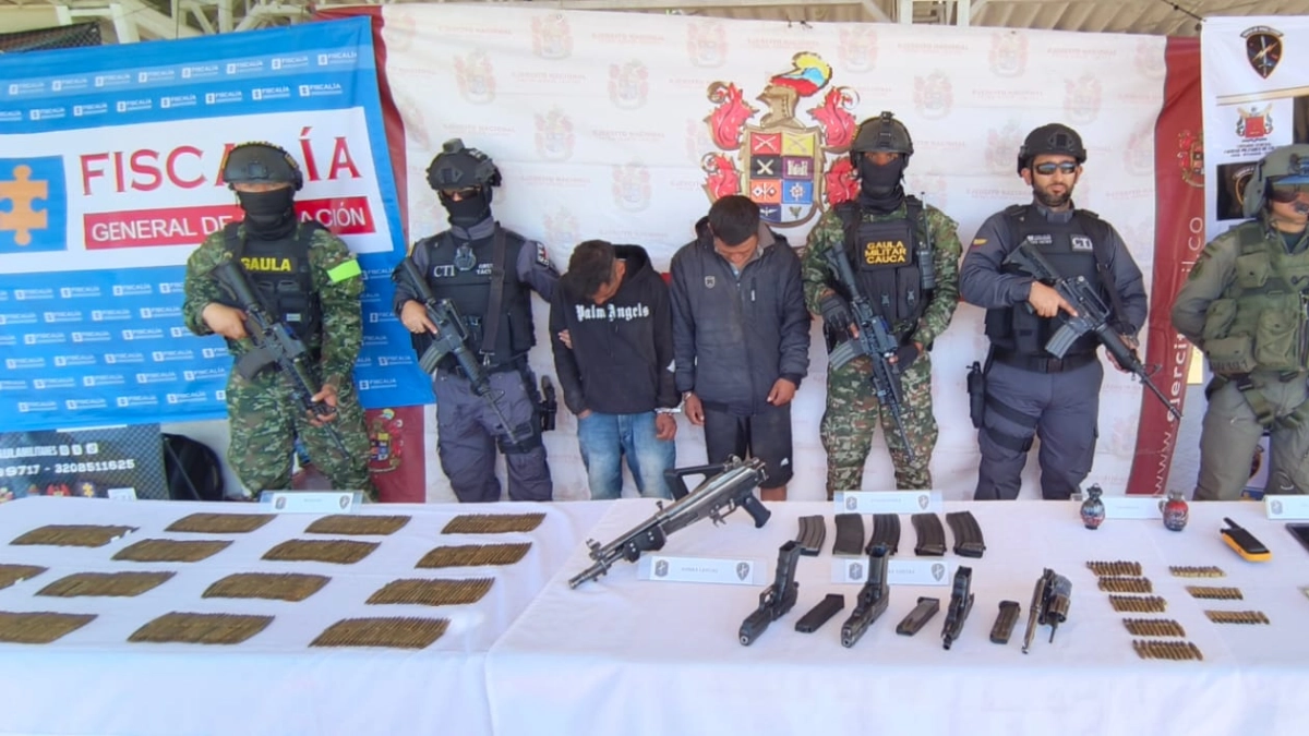 Capturan a alias El Flaco, señalado cabecilla del Eln encargado de extorsiones y secuestros en Cauca