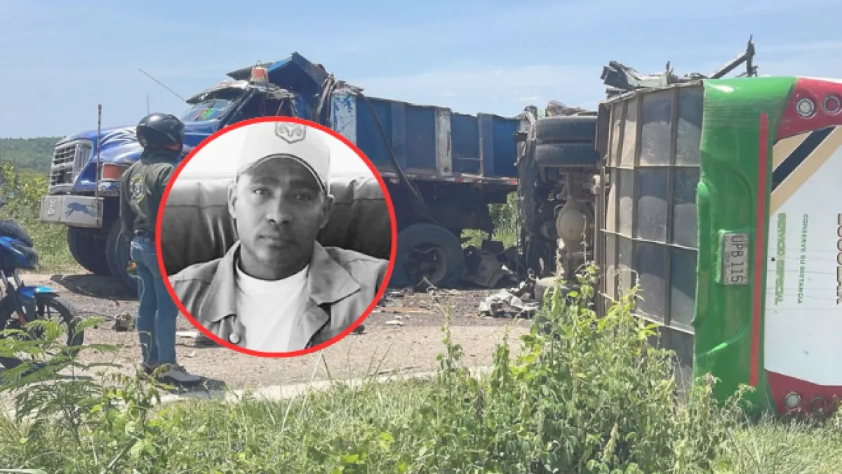 La historia de Edwin Oliveros Montiel, héroe de la tragedia del bus escolar de Morroa (Sucre): murió en el accidente, pero salvó la vida de 31 niños
