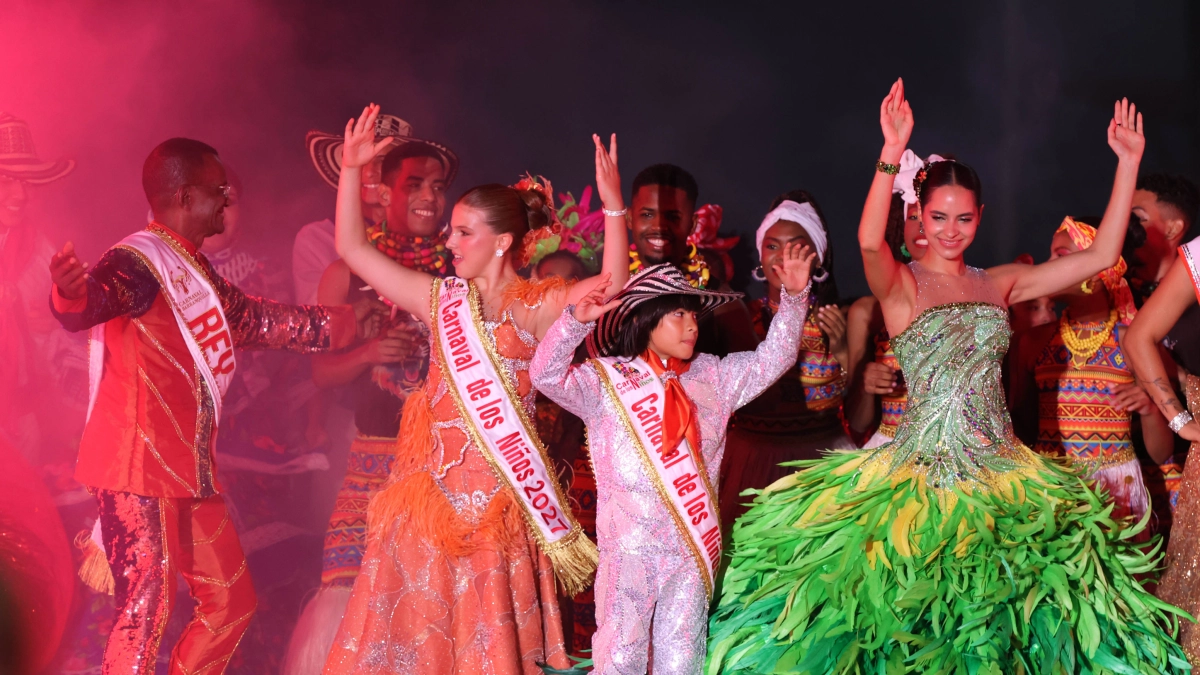 Reina con vocación social, Rey Momo de raíces palenqueras y dos herederos de la tradición: esta es la monarquía del Carnaval de Barranquilla 2027