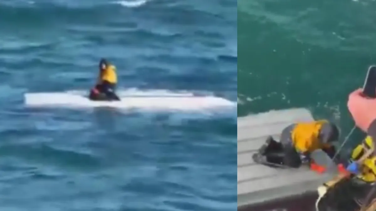 Adolescente de 15 años sobrevivió tres días a la deriva en las heladas aguas del mar de Bering tras naufragar mientras pescaba