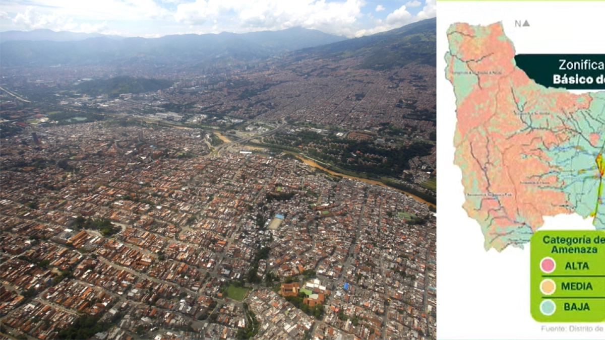 Nuevo mapa de riesgo en Medellín: el dilema de actualizar el POT entre la protección de la vida y el freno a la vivienda