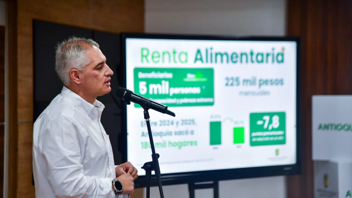 ¿Quiénes pueden recibir la nueva Renta Alimentaria de 5.000 en Antioquia? Gobernación explica cómo funciona este giro mensual