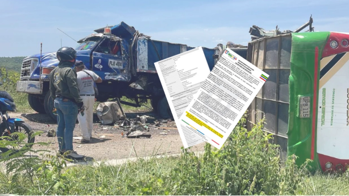 El contrato detrás del bus escolar de Morroa en el que murieron dos personas: 6 millones y preguntas sobre el vehículo que prestaba el servicio