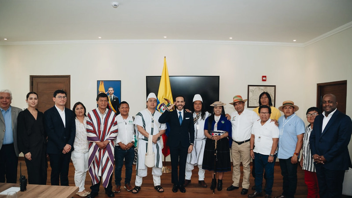 Presidente Abelardo De La Espriella se reunió con representantes de comunidades indígenas en Barranquilla: ¿de qué hablaron?