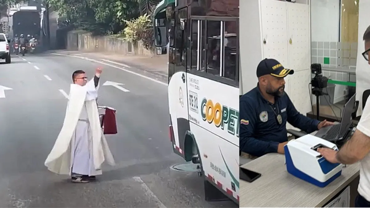 Falso cura que 'bendecía' carros a cambio de dinero en Medellín terminó expulsado del país: ya había hecho lo mismo en Bogotá