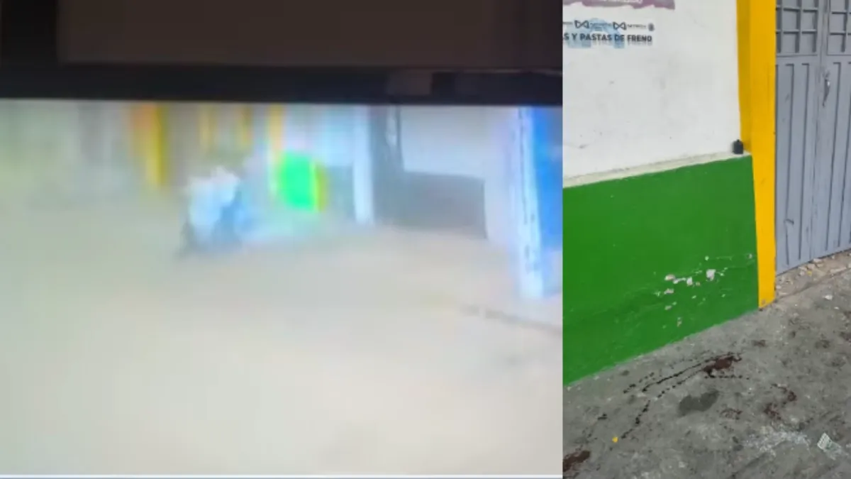 Video | Motociclista chocó contra fachada de almacén en el municipio de Ocaña, Norte de Santander, en medio de 'piques': 'Daños materiales'