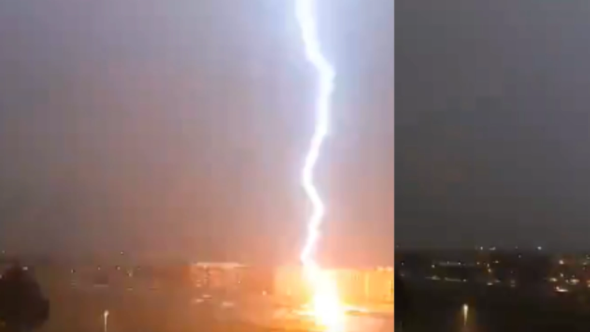 Impresionante tormenta en España dejó registro de más de 8.600 rayos: uno cayó directamente sobre la tierra