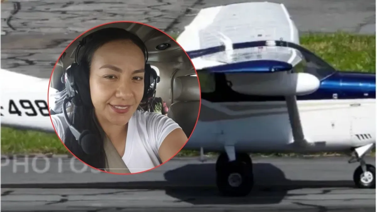 Esta es la última fotografía que envió Sandy García, enfermera jefe que viajaba en avioneta accidentada en la ruta Condoto-Guaymaral: ‘Ya en camino’