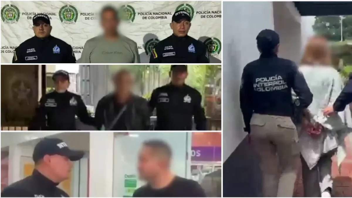 Diez personas con circular roja de Interpol fueron capturadas en Colombia durante la operación 'Alba II' de la Dijín, solicitadas por siete países