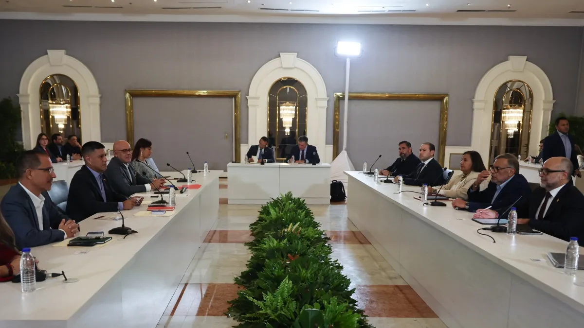 La oposición en el diálogo venezolano anuncia el inicio formal de la designación de jueces