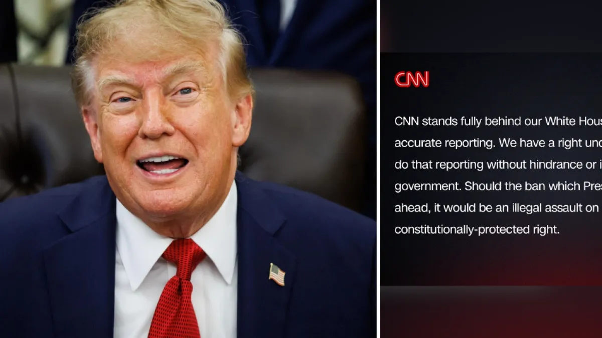 CNN responde a las amenazas del presidente Donald Trump por presunta difusión de ‘noticias falsas’ y defiende su labor periodística