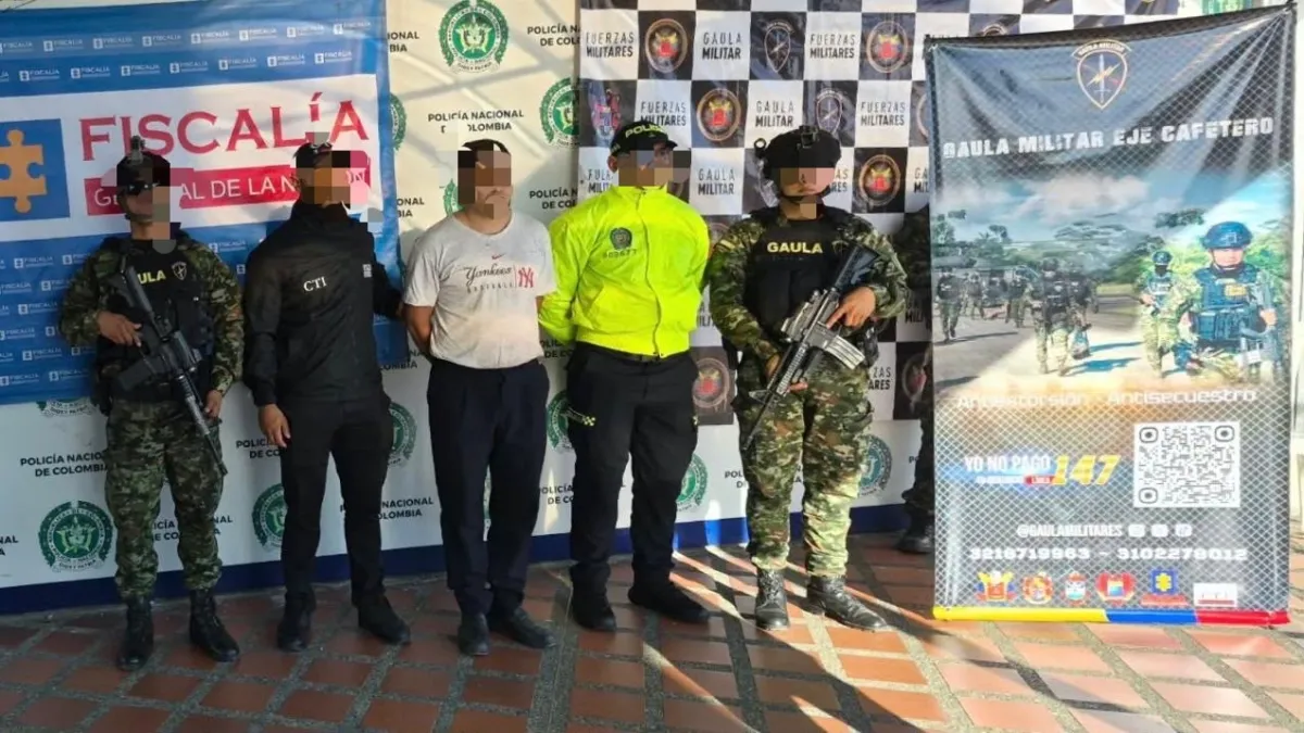 Cae alias Cuba, señalado jefe de sicarios de ‘La Cordillera’: así opera esta estructura en Risaralda