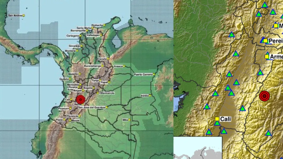 Temblor hoy en Colombia | Reportan seguidilla de 7 sismos la mañana del domingo 20 de septiembre tras fuerte temblor de 4.1: tienen mismo epicentro
