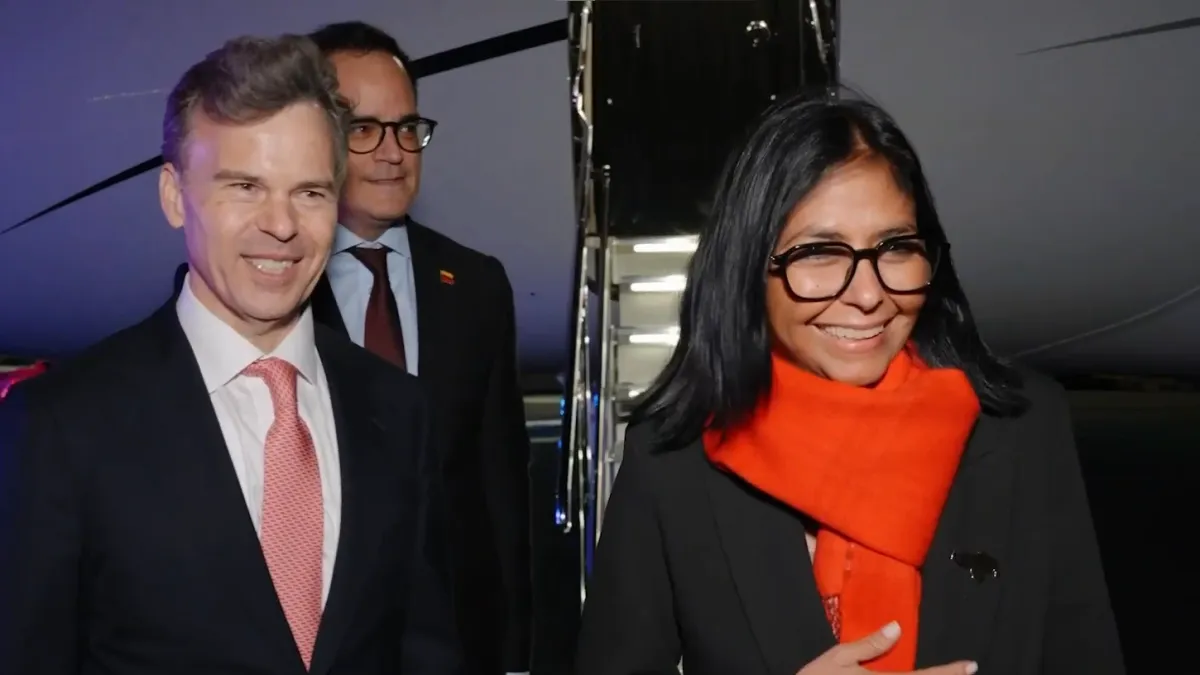 Delcy Rodríguez y Donald Trump, a un día de un histórico encuentro en Nueva York