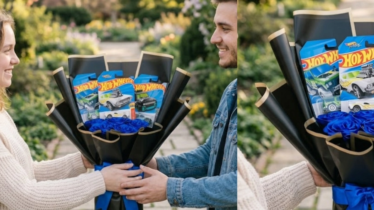 ¿Dónde nació la tendencia de regalar un ramo de carritos y por qué se entregan después de las flores amarillas?