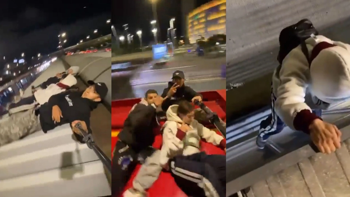 Video | Jóvenes se grabaron viajando en el techo de un articulado de TransMilenio en Bogotá: la empresa se pronunció al respecto y rechazó el hecho