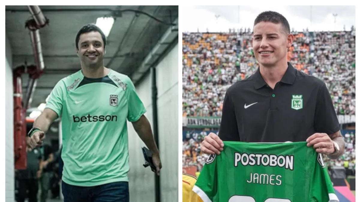 Sebastián Arango y James Rodríguez lideran la nueva era de Atlético Nacional: adiós a Nike y apuesta por el éxito absoluto