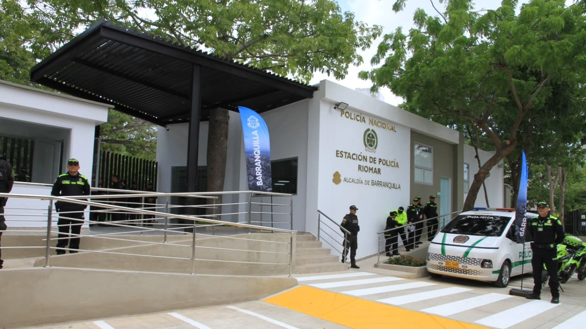 Entregan estación de Policía en Riomar: así funcionará la nueva sede que busca fortalecer la seguridad en el norte de Barranquilla