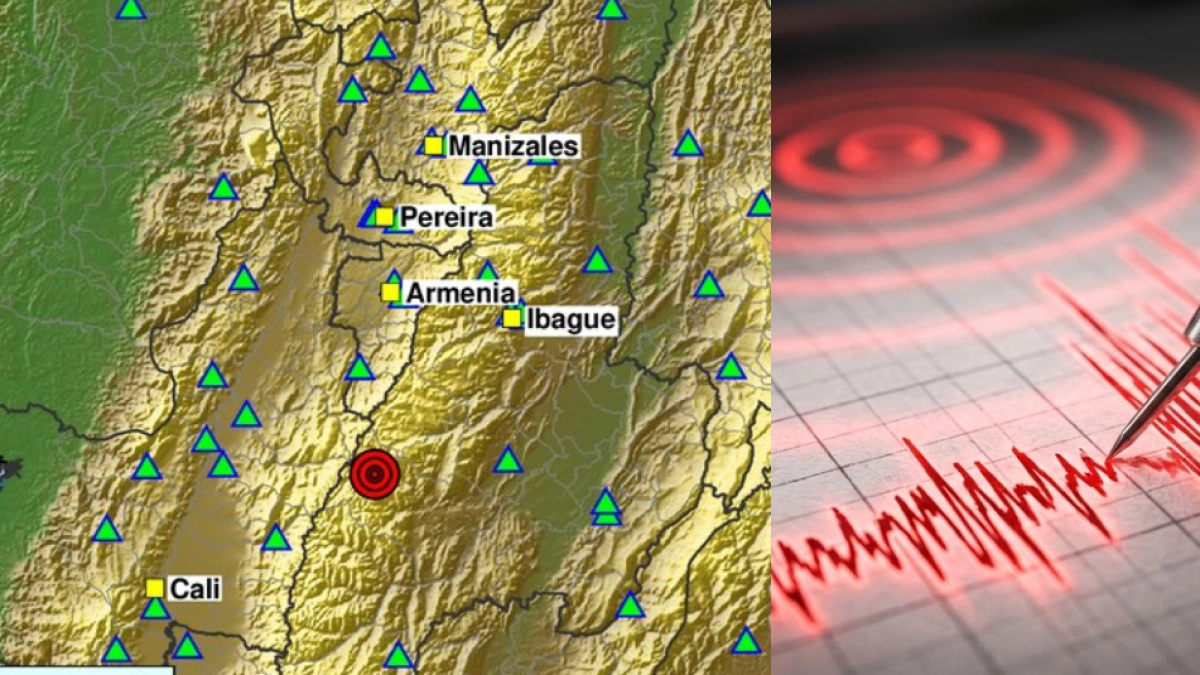 Temblor en Colombia | Reportan seguidilla de sismos durante la madrugada del 25 de septiembre en Chaparral, Tolima: magnitud, profundidad y detalles