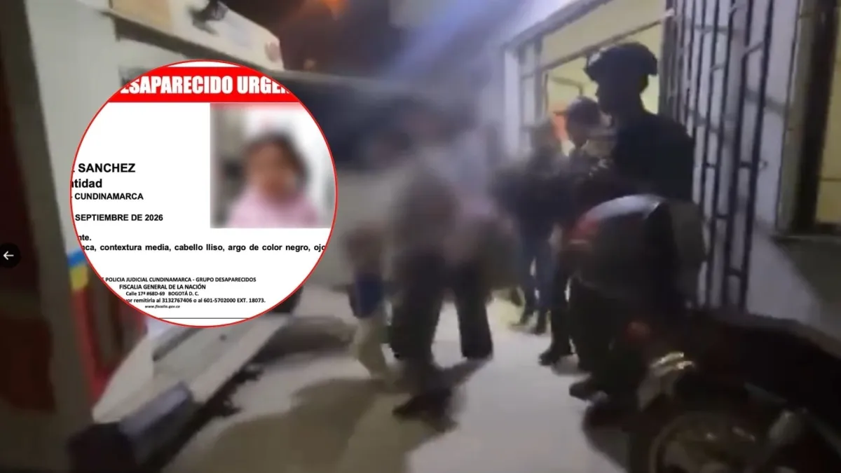 Así fue el hallazgo de Salomé Vásquez Sánchez, menor de dos años reportada como desaparecida en Ubaté, Cundinamarca: su padre sería el responsable