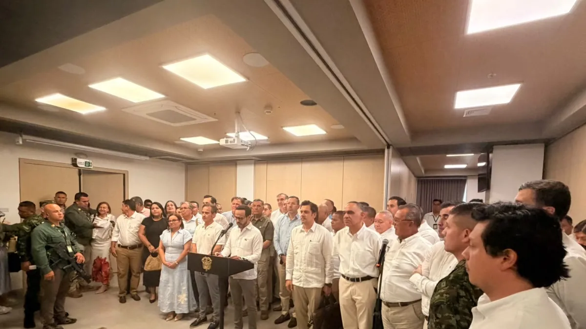 Gobierno Nacional anuncia blindaje a Santa Marta tras paro armado: habrá bloque especial de seguridad y presencia permanente de la Fuerza Pública