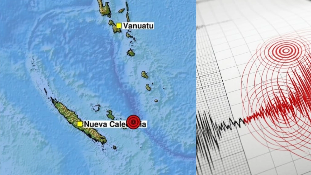 Terremoto en Nueva Caledonia | Fuerte sismo de magnitud 6,6 se registró este 25 de septiembre en el archipiélago francés: profundidad y detalles