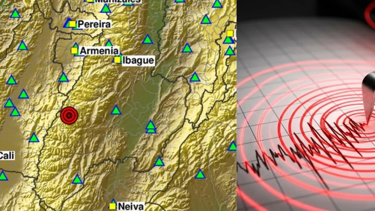 Temblor en Colombia | Reportan sismo de magnitud 4,5 durante la madrugada de este sábado 26 de septiembre en Chaparral, Tolima: profundidad y detalles