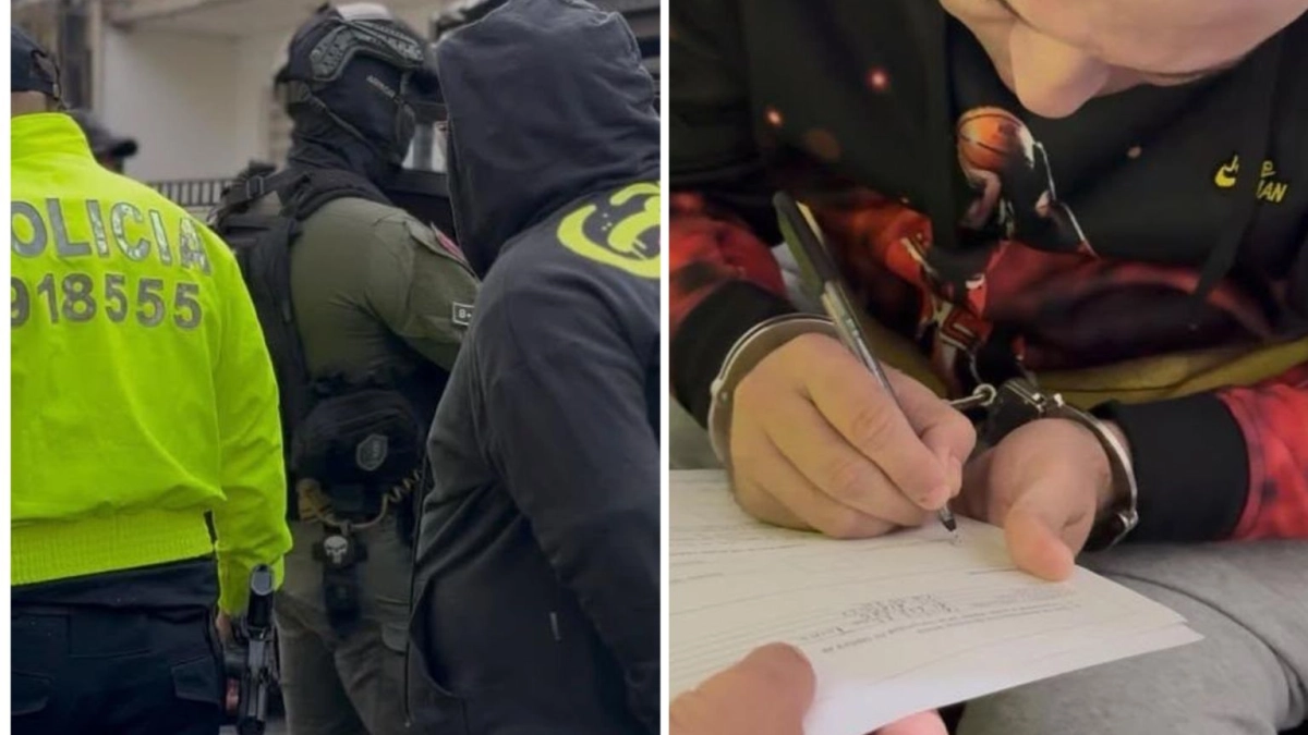 Así fue el golpe contra banda en Medellín con nueve capturados, entre ellos cinco policías: ‘No toleramos a los bandidos y tampoco a los corruptos’